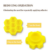 Honeycomb Eyelash Extension Glue Holder 100Pcs/Pack