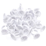 Round Shape Glue Rings for Eyelash Extension 100 PCS