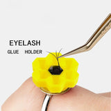 Honeycomb Eyelash Extension Glue Holder 100Pcs/Pack