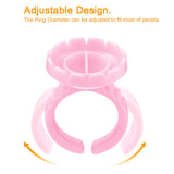 Round Shape Glue Rings for Eyelash Extension 100 PCS