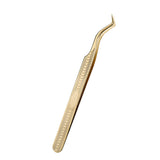 Golden Tweezer for Eyelash Extensions